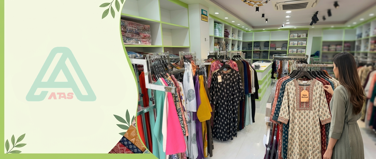 Luxury fashion store